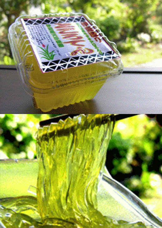 伊豆造り キダチアロエ入ところてん